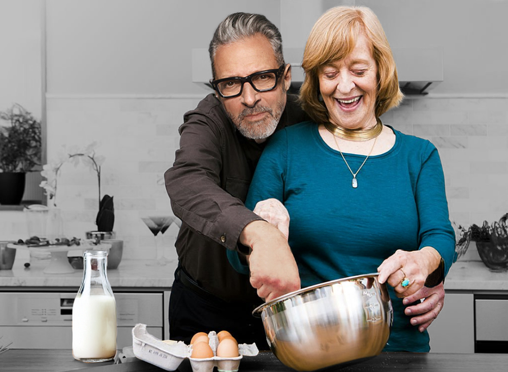 Herr Flanell und Olga, in flagranti